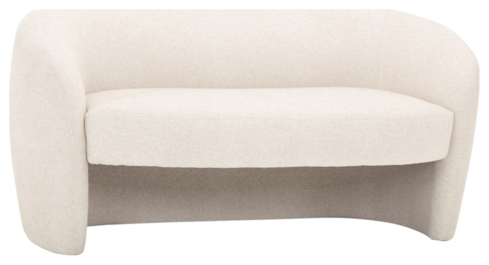 Metro Blythe Settee, Beige Upholstery