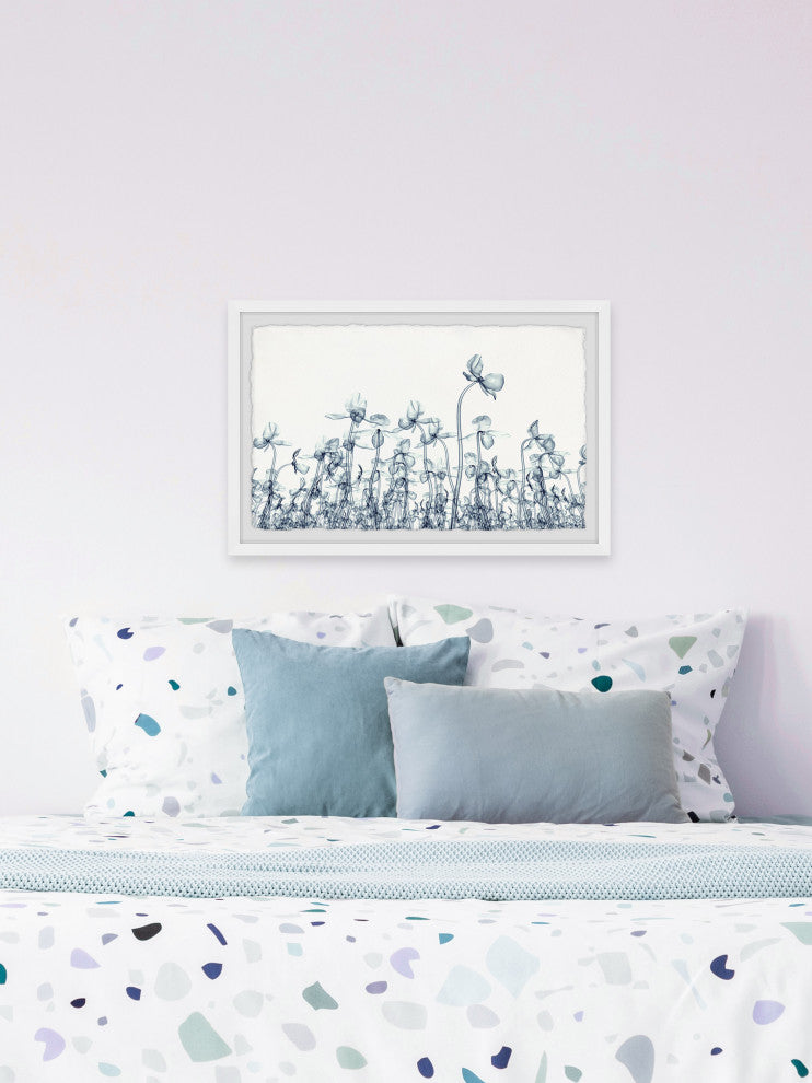 "Spring Flowers Bloom" Framed Painting Print, 12x8