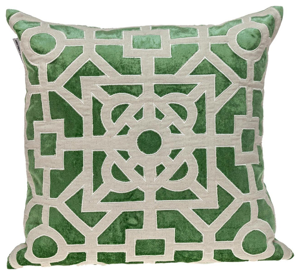 Parkland Collection Hazel Green/Sage Throw Pillow