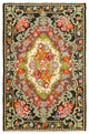 Rug N Carpet - Handmade Bessarabian 6' 7'' x 10' 0'' Antique Rose Kilim Rug