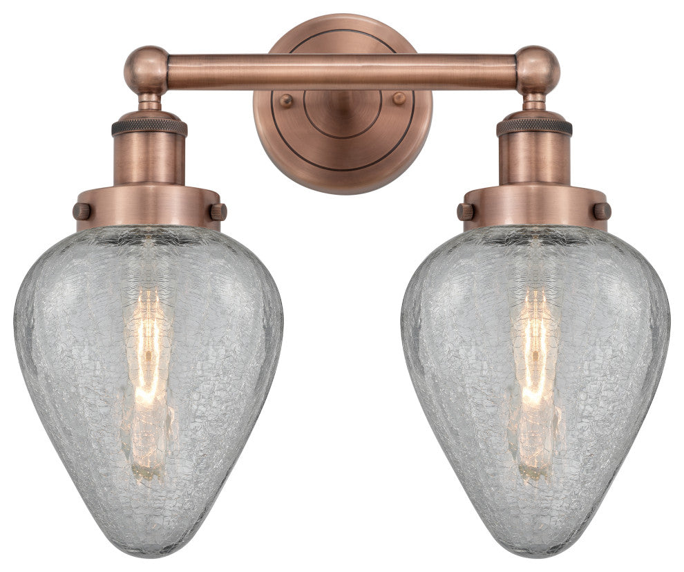Innovations Geneseo 2 15" Bath Vanity-Light Antique Copper
