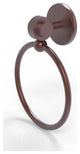 Satellite Orbit Two Towel Ring, Antique Copper