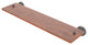 Dottingham 22" Solid Wood Shelf, Matte Gray