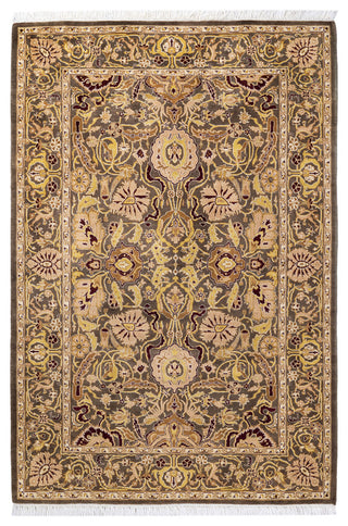 MOGUL, Hand Knotted Area Rug 6' 1" X 4' 2"