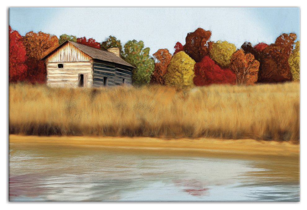 Cabin Fever 24x16 Canvas Wall Art