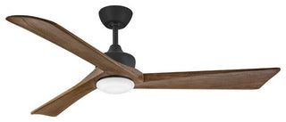 Hinkley Lighting 903660F-LDD Sculpt 60" 3 Blade Indoor / Outdoor - Matte Black