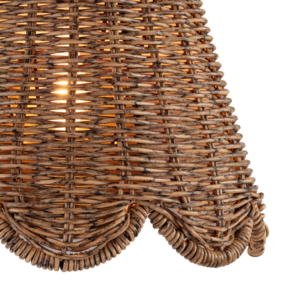 Regina Andrew Kismet Sconce, Natural Brass, Brass