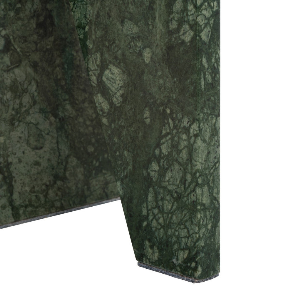 Safavieh Couture Devlin Marble Drink Table, Green