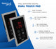 Dual Touch Panel Control System, Brushed Nickel
