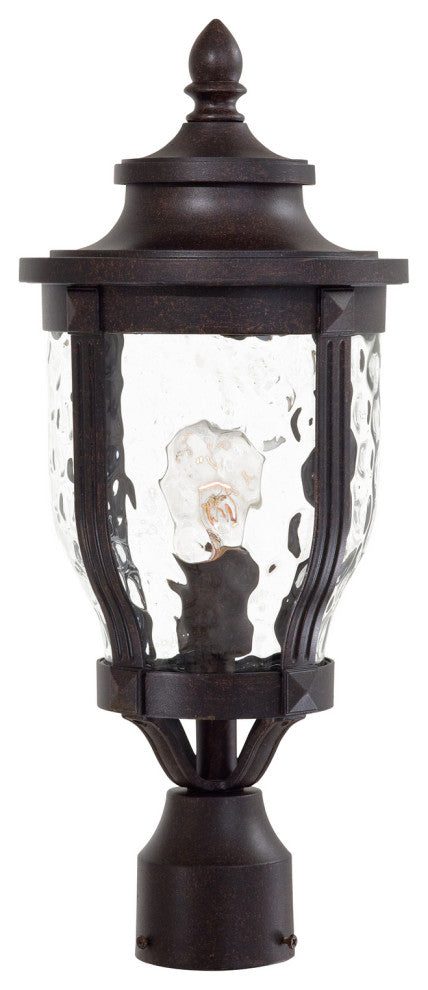 Minka Lavery Merrimack 1 Light Outdoor Post Mount, Corona Bronze
