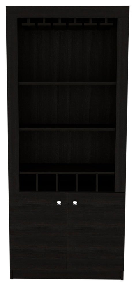 New York Bar Cabinet, Black