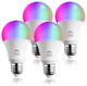 WBM Smart Wi-Fi LED Light Bulb, 4 Pack