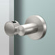 Reveal Frameless Rectangle Mirror, Satin Nickel, 24"