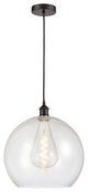 Innovations 616-1P-OB-G124-14 1-Light Pendant, Oil Rubbed Bronze