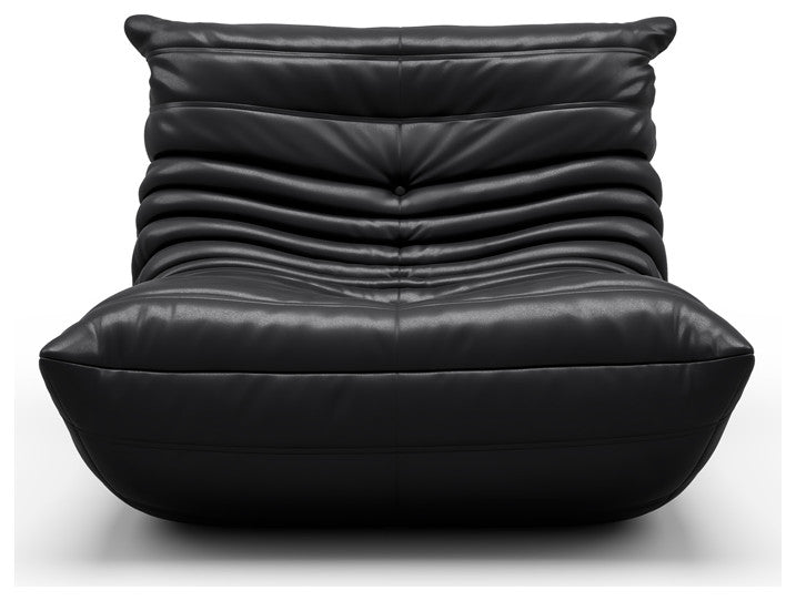 Microfiber Leather Standard Bean Bag Chair and Lounger
