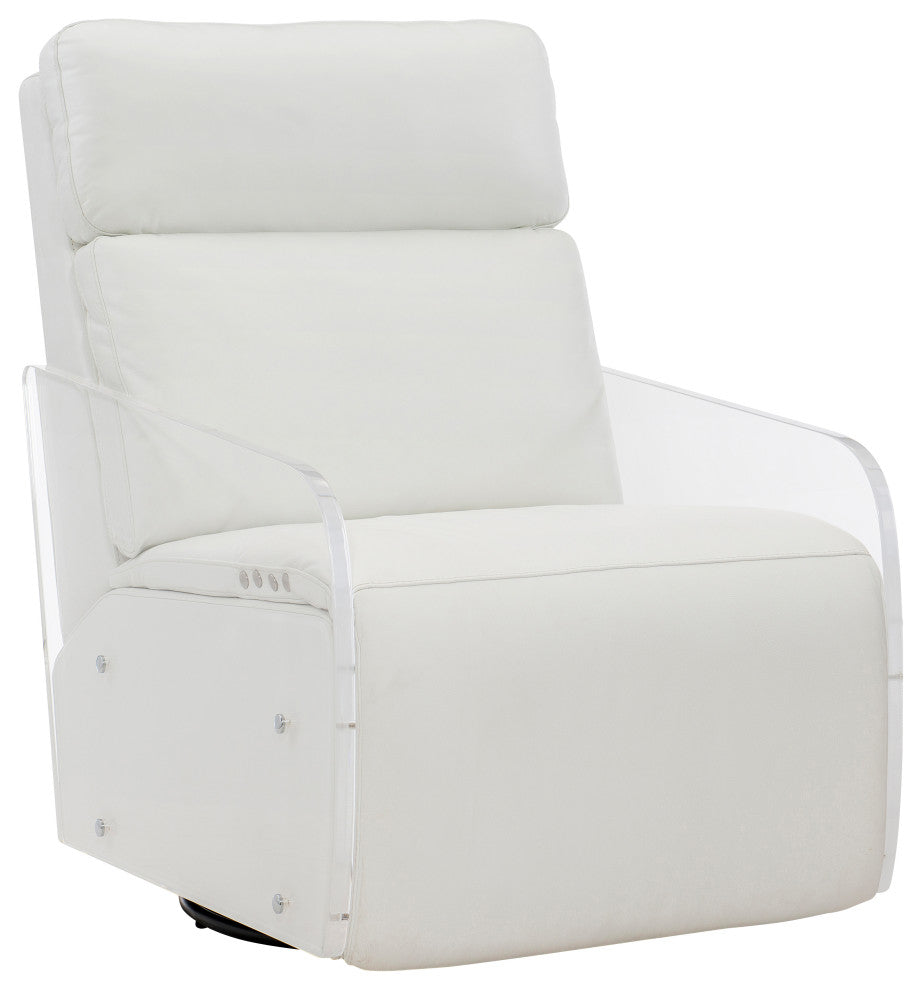 Bernhardt Parc Leather Power Motion Chair