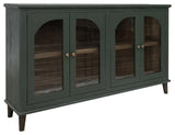Celtic Solid Wood Console / TV Stand / Sideboard - 71" - Green