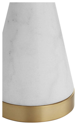 Cyan Solid Inversion Tble Table Lamp 11220, Grey