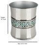 nu steel Sea Foam Wastebasket