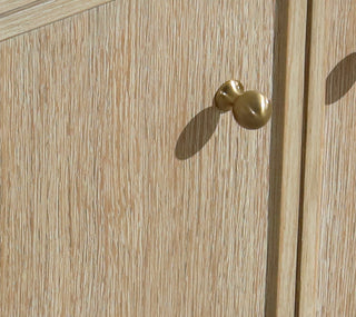 Redondo Bathroom Vanity, Ash Oak, 55", Single Sink, Freestanding