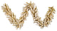Vickerman A193514 9'X14" Frosted Gold Artificial Christmas Garland, Unlit