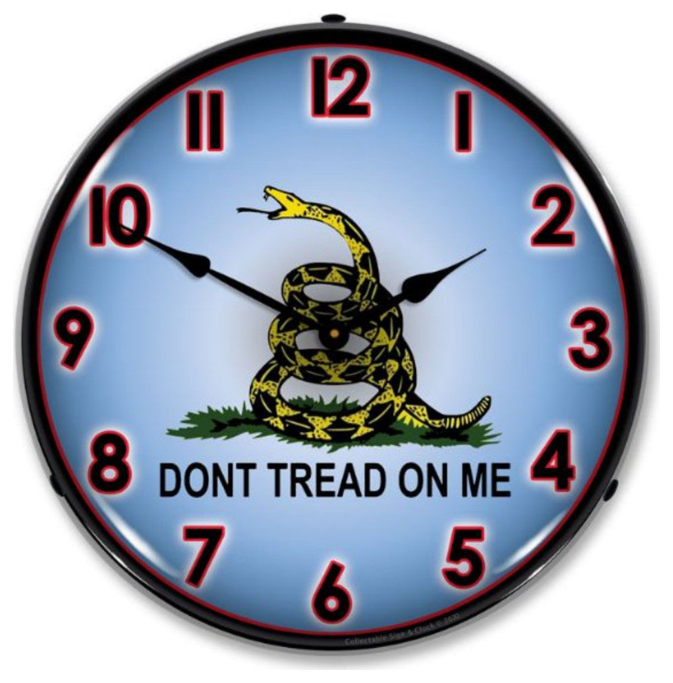 20061133 Don't Tread on Me 2 Clock
