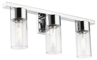 1 Light Polished Nickel Crystal Single Sconce