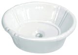 Fauceture Vitreous China Vessel Bathroom Sink, White