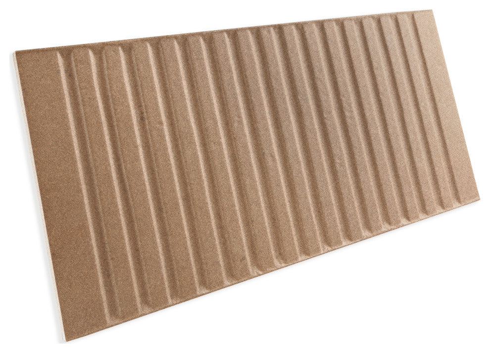 Kings Loft Clay Fluted Ceramic Wall Tile
