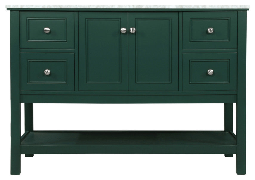 Matilda 48" Single Bathroom Vanity, Green