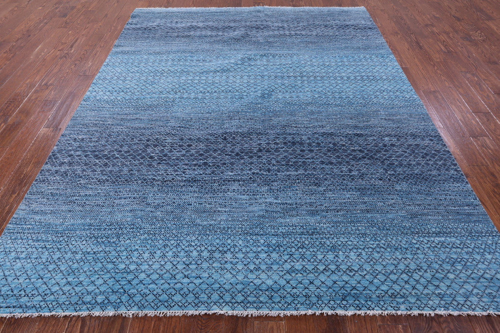 Handmade Savannah Grass Wool Rug 8' 1" X 10' 0" - Q13263