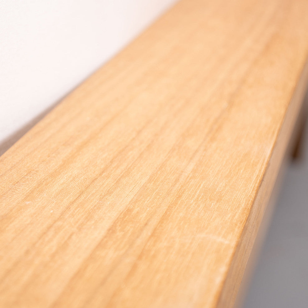 Ando Teak Sofa, Canvas Flax