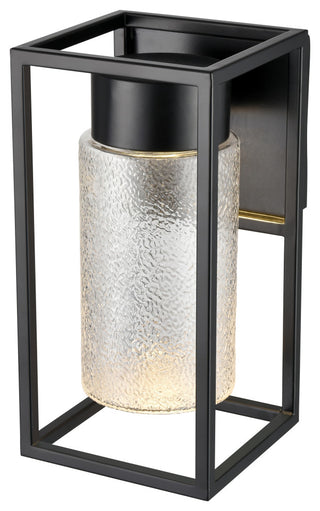 LED Light 5.5 in. Powder Coated Black Outdoor