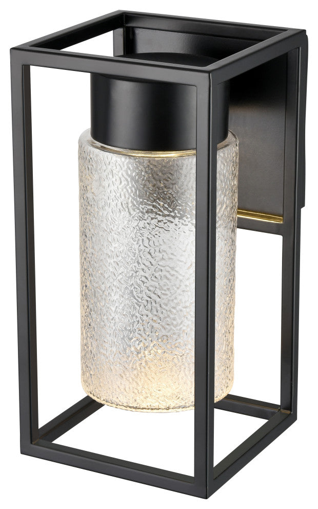 LED Light 5.5 in. Powder Coated Black Outdoor