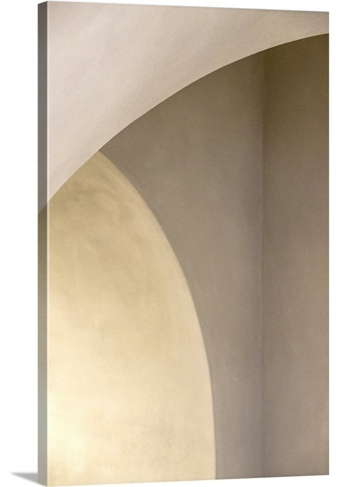 "White on White" Wrapped Canvas Art Print, 24"x36"x1.5"