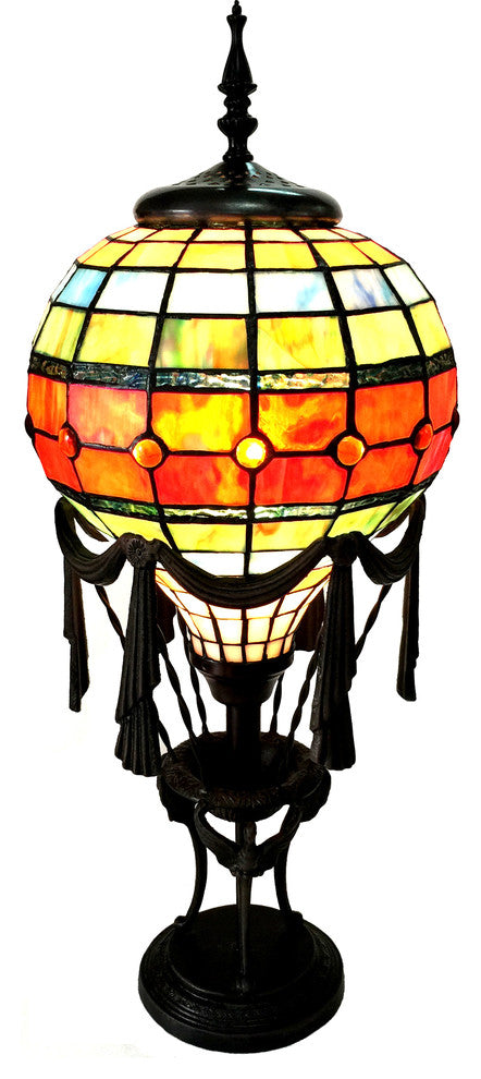 CHLOE Rozier Tiffany-style 1 Light Table Lamp 11" Shade