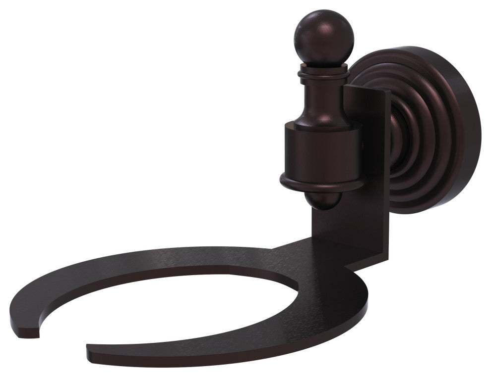 Retro-Wave Wall-Mount Soap Dish, Antique Bronze