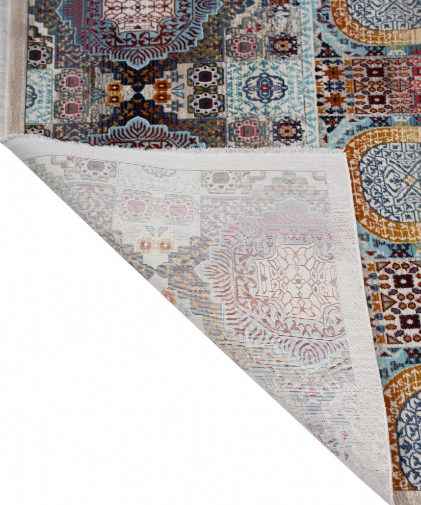 Noori Rug Latif Evonne Ivory/Blue Rug