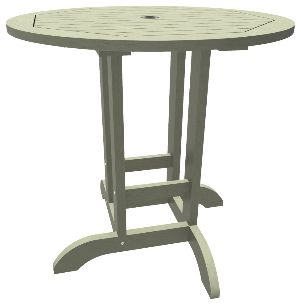 Sequoia 36" Round Counter Bistro Dining Table, Eucalyptus