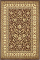Unique Loom Brown St. Louis Voyage 4' 0 x 6' 0 Area Rug