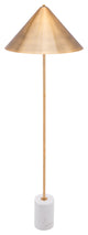 Bianca Floor Lamp Gold & White