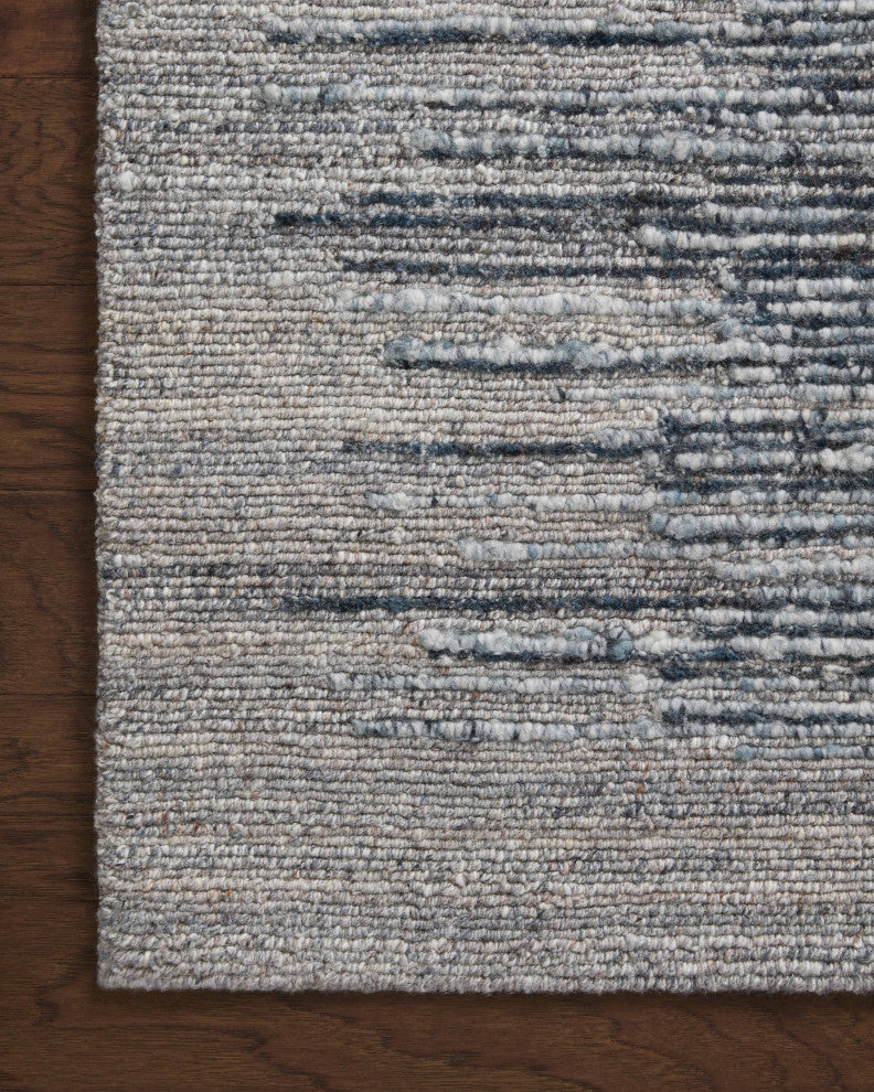 Loloi Raquel Denim / Grey 2'-0" x 3'-0" Accent Rug