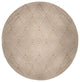 Lifeflor Diamond Spring Chenille Rug, Basswood Brown, 5' Round