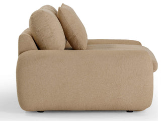 Rachelle Boucle Lounge Chair, Tan