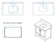 Wyndham WCS141436SESCMUNOM24 Espresso Single Bathroom Vanity with Mirror