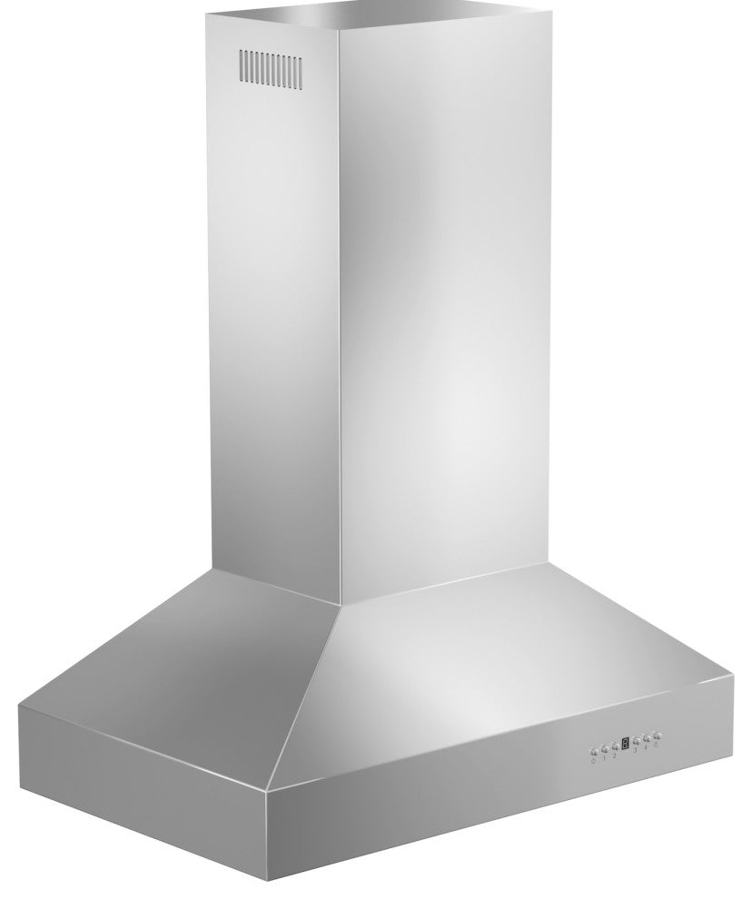 ZLINE 36 in. Outdoor Island Mount Range Hood, Stainless Steel, 697i-304-36