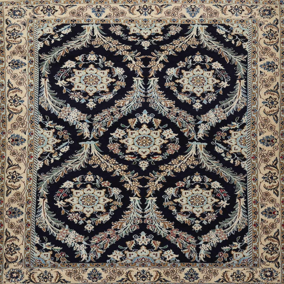 Ahgly Company Indoor Square Traditional Area Rugs, 7' Square