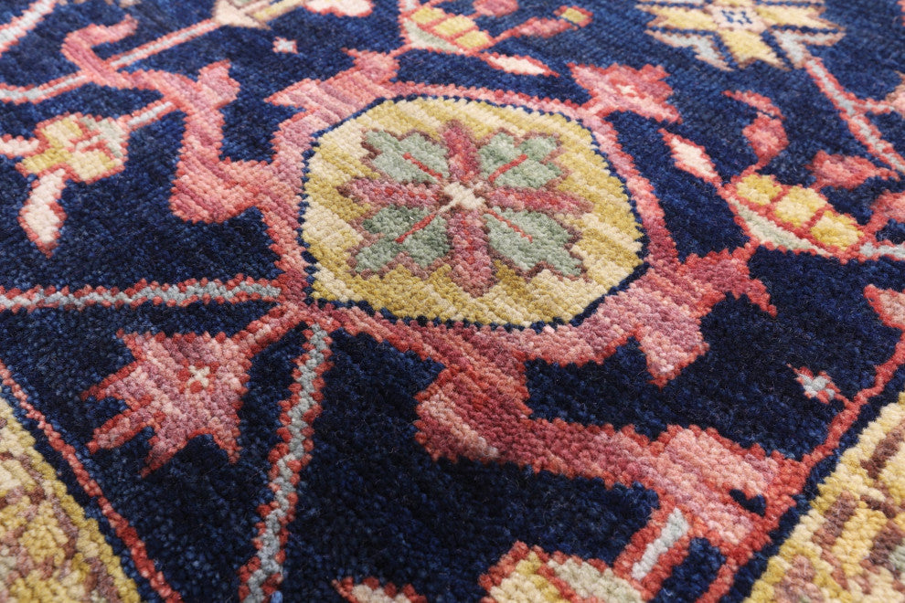 Handmade Persian Fine Serapi Wool Rug 8' 11" X 11' 11" - Q14702