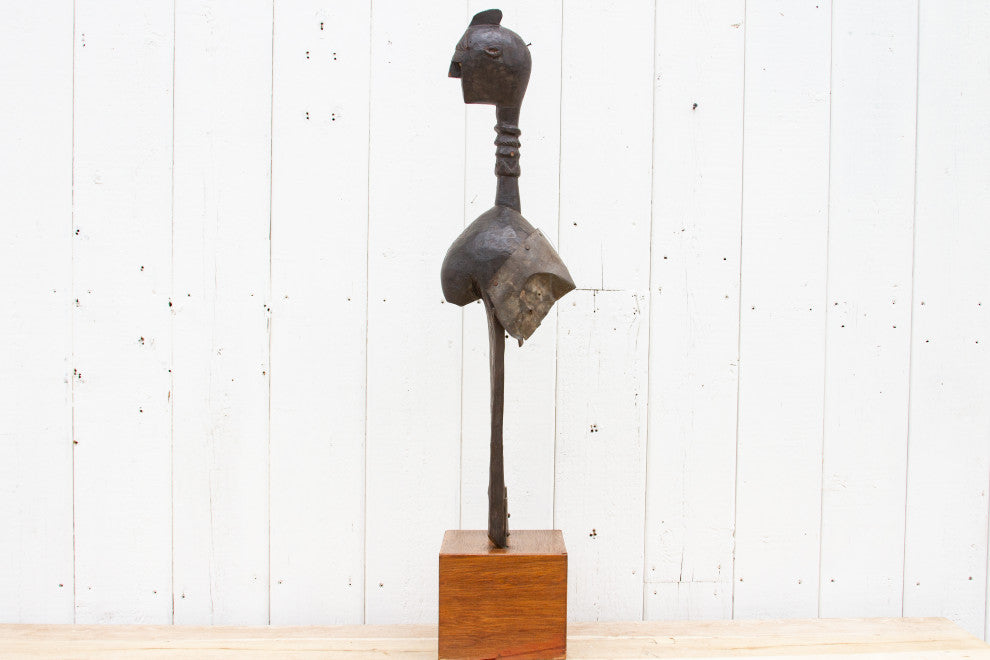Rare Antique African Fertility Statue