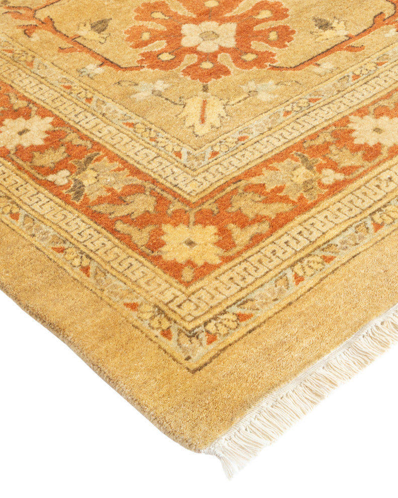 Mogul, One-of-a-Kind Hand-Knotted Area Rug Yellow, 12'1"x17'8"